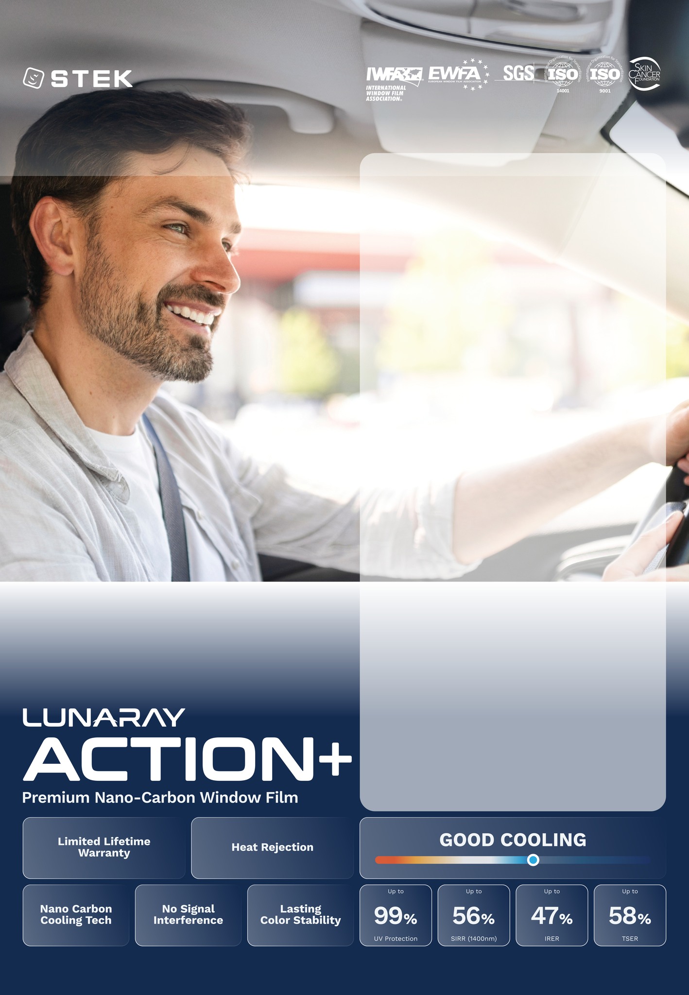 Lunaray window film installed by ALTA
