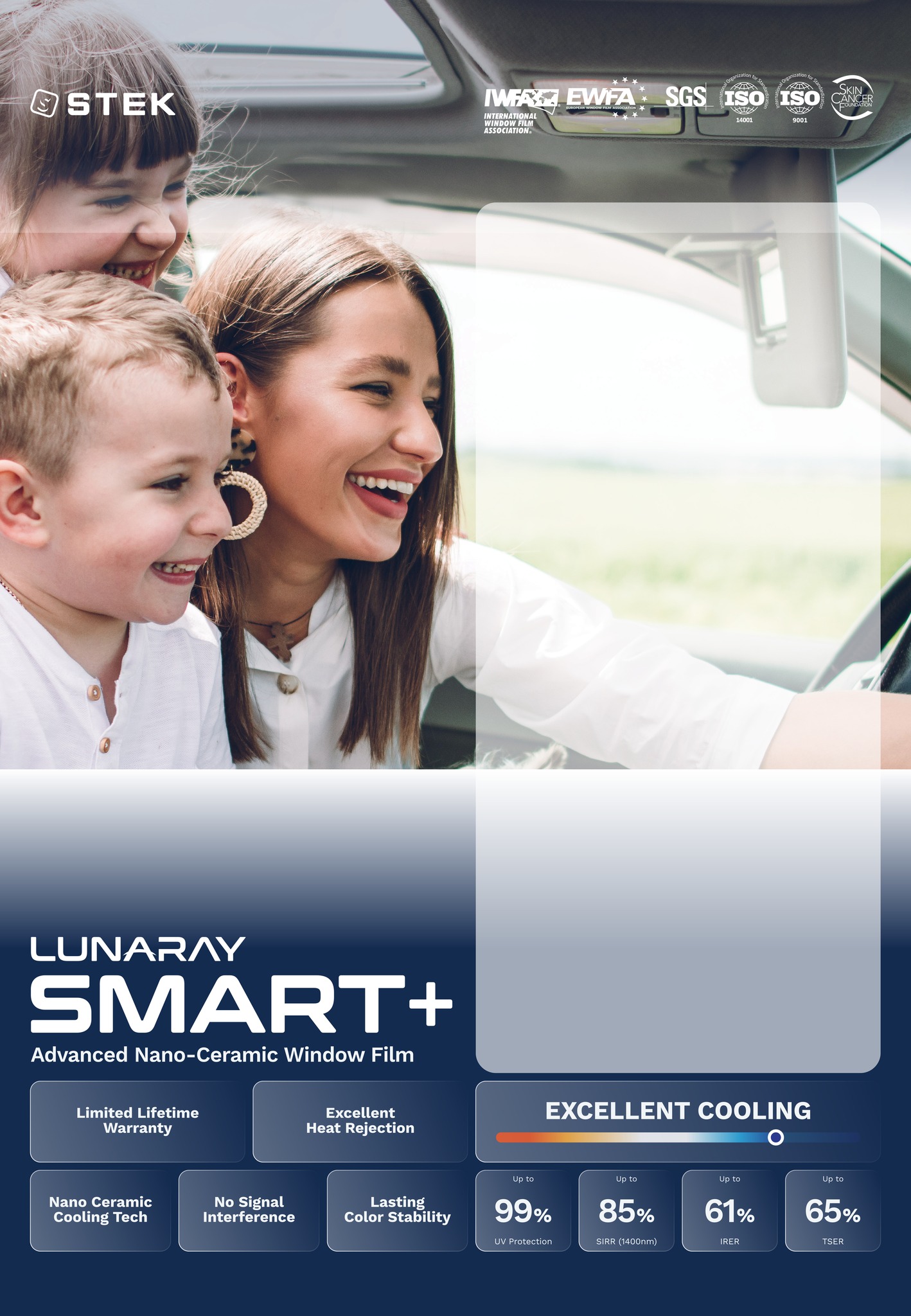 Lunaray window film installed by ALTA